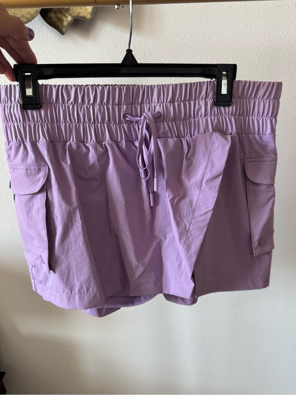 POPFLEX Cargo Skort. Size Large. Lilac